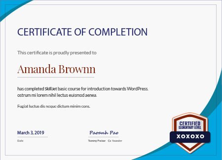 Makeup Certification